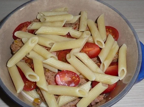 Auflauf: Hackbraten-Nudelauflauf - Rezept - Bild Nr. 5