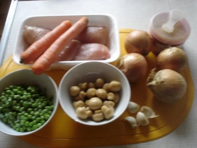 Rezept: Hähnchenbrustfilet-Curry mit Reis nach Papa Bild Nr. 2 Hähnchenbrustfilet-Curry mit Reis nach Papa - Rezept - Bild Nr. 2