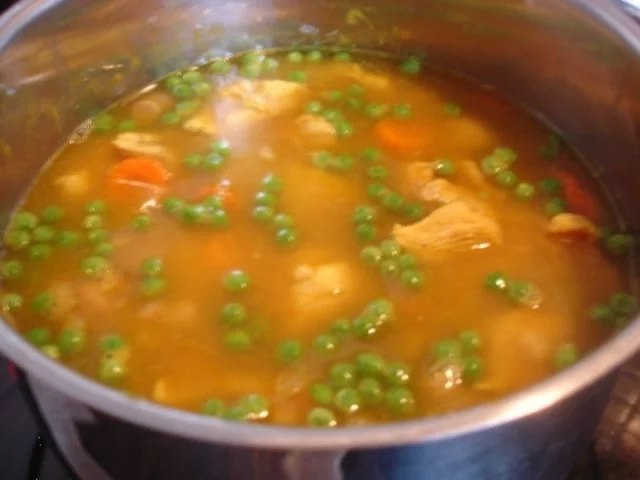 Rezept: Hähnchenbrustfilet-Curry mit Reis nach Papa Bild Nr. 9 Hähnchenbrustfilet-Curry mit Reis nach Papa - Rezept - Bild Nr. 9