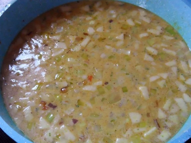 Fleisch: Überbackene Putenröllchen mit Apfel-Schinken-Füllung & Currysoße - Rezept - Bild Nr. 7