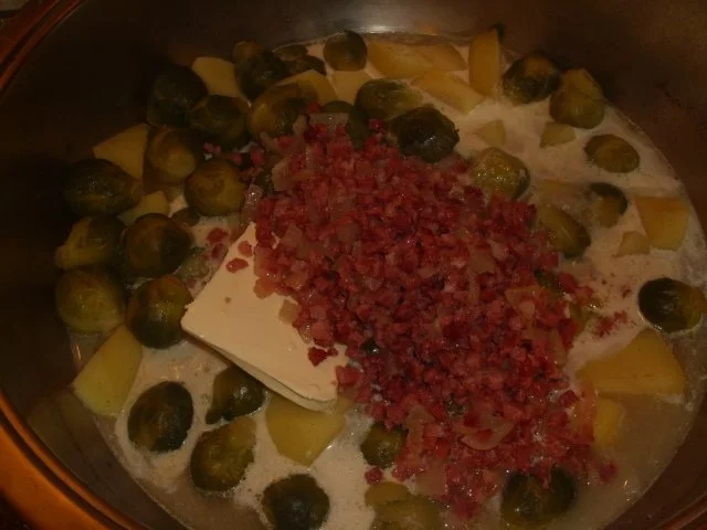 Kartoffel-Blumenkohl-Rosenkohl Auflauf - Rezept - Bild Nr. 4