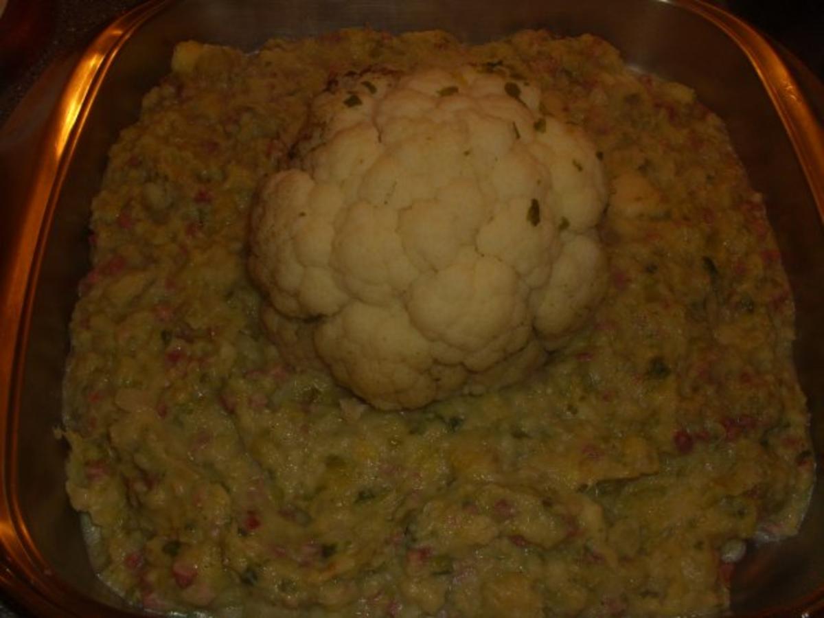 Kartoffel-Blumenkohl-Rosenkohl Auflauf - Rezept - Bild Nr. 5