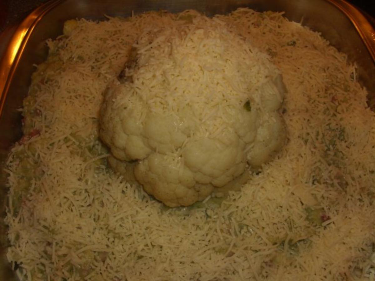 Kartoffel-Blumenkohl-Rosenkohl Auflauf - Rezept - Bild Nr. 6