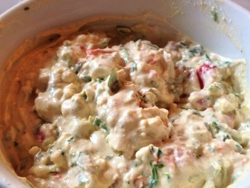 Schafskäse - Rucola - Käsecreme - Rezept