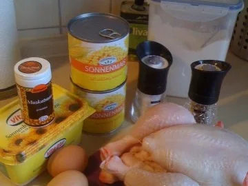 Rezept: Leo´s überbackenes Hähnchen mit Mais Bild Nr. 2 Leo´s überbackenes Hähnchen mit Mais - Rezept - Bild Nr. 2