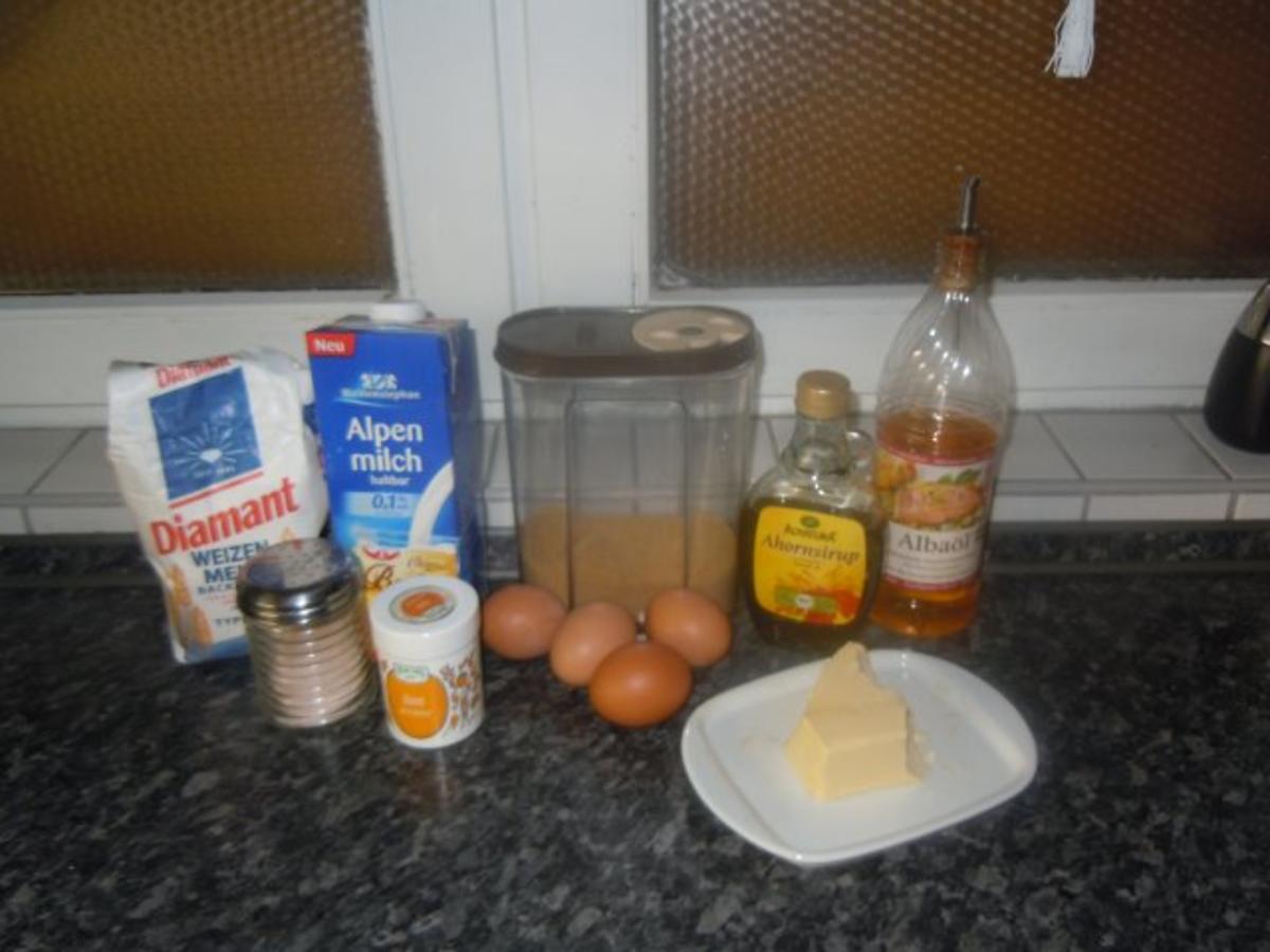 Zimt- Pfannkuchen mit Ahornsirup - Rezept - Bild Nr. 2