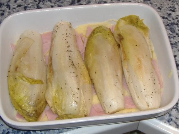 Rezept: Chicoréeauflauf Bild Nr. 3 Chicoréeauflauf - Rezept - Bild Nr. 3