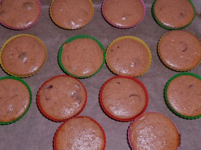 Kuchen: Schoko-Käse-Küchlein mit Kirschen - Rezept - Bild Nr. 9