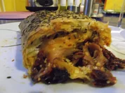 Rezept: Fleisch: Gefüllte Strudelschnecke Fleisch: Gefüllte Strudelschnecke - Rezept