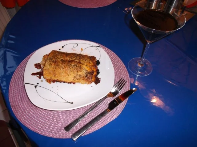 Rezept: Fleisch: Gefüllte Strudelschnecke Bild Nr. 16 Fleisch: Gefüllte Strudelschnecke - Rezept - Bild Nr. 16