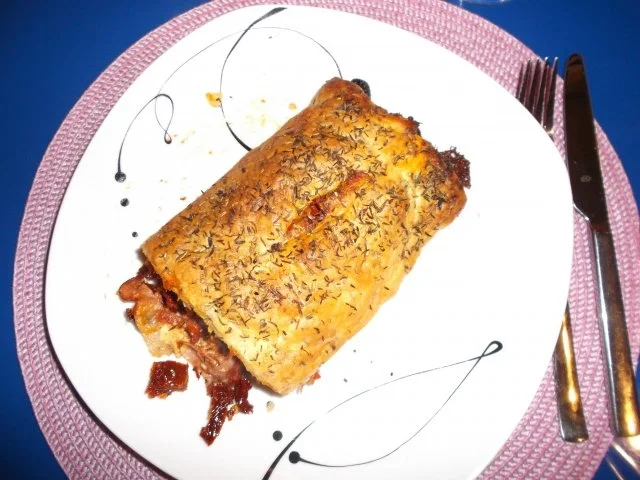 Rezept: Fleisch: Gefüllte Strudelschnecke Bild Nr. 18 Fleisch: Gefüllte Strudelschnecke - Rezept - Bild Nr. 18