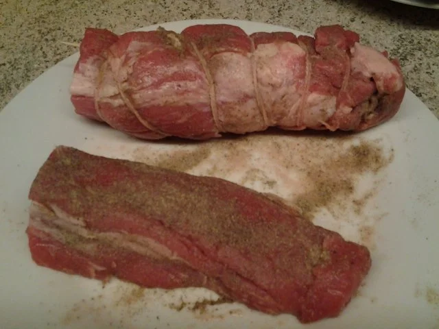 Rezept: Gefülltes Schweinefilet Bild Nr. 8 Gefülltes Schweinefilet - Rezept - Bild Nr. 8