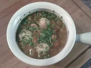 Rindfleischeintopf  - mit Markklöschen - Rezept