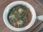Rindfleischeintopf  - mit Markklöschen - Rezept