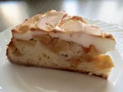 Backen: Apfeltorte mit Baiserdecke - Rezept