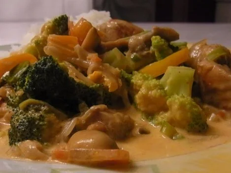 Puten-Curry-Pfanne - Rezept