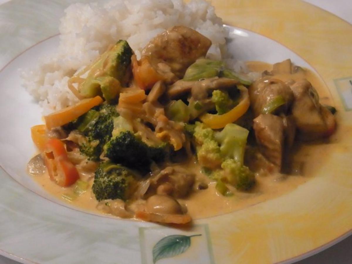 Puten Curry Pfanne - einfach - von Sven1967