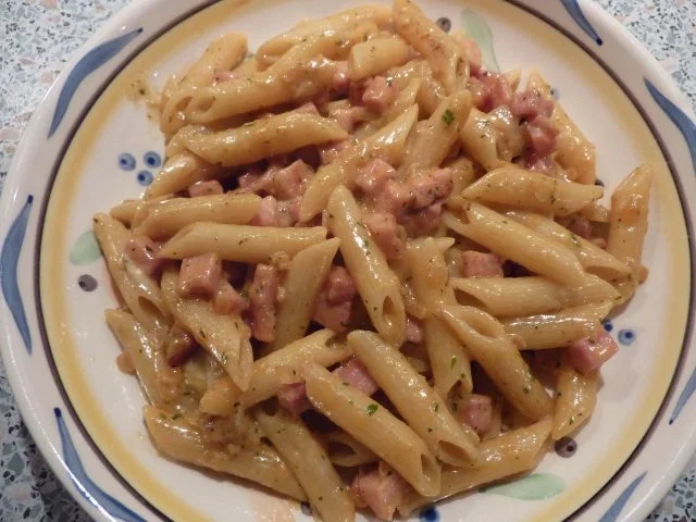 Nudel-Schinkenpfanne schnell & lecker - Rezept