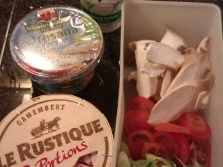 Rezept: Deftiger Flammenkuchen "Vegetarisch" Bild Nr. 2 Deftiger Flammenkuchen "Vegetarisch" - Rezept - Bild Nr. 2