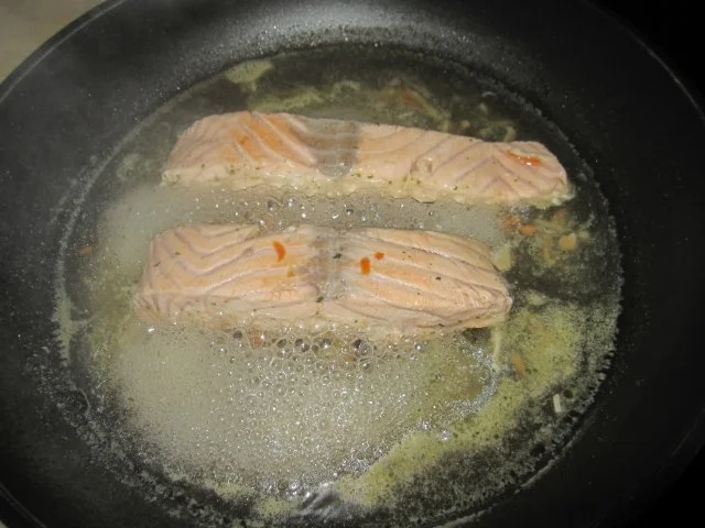 Lachs auf Fenchel-Lauch-Gemüse - Rezept - Bild Nr. 3