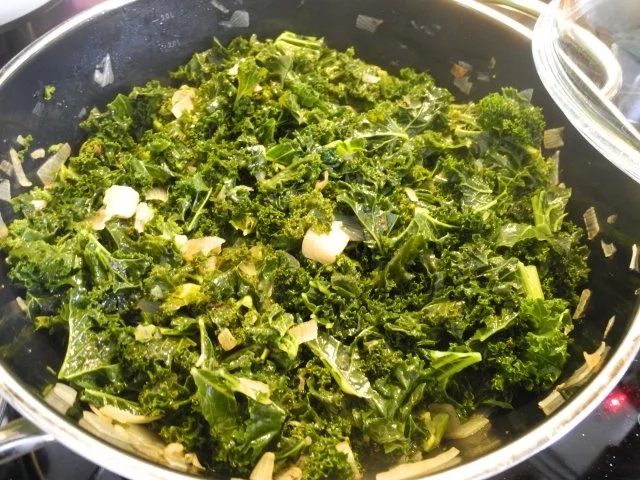 Gemüsebeilage : Grünkohl - voll vegan :-) - Rezept - Bild Nr. 9