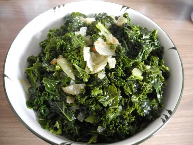 Gemüsebeilage : Grünkohl - voll vegan :-) - Rezept - Bild Nr. 2