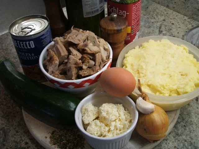 Rezept: Auflauf: Fränkische(r)s Moussaka Bild Nr. 2 Auflauf: Fränkische(r)s Moussaka - Rezept - Bild Nr. 2