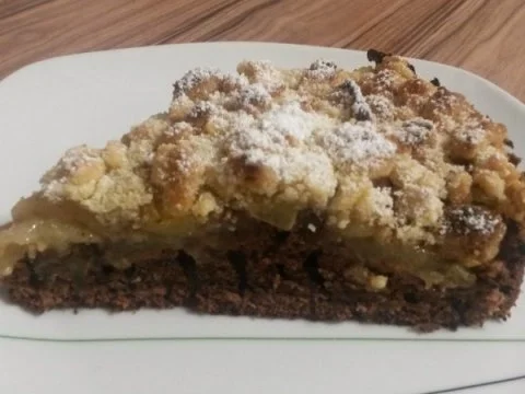 Schoko-Apfelkuchen - Rezept
