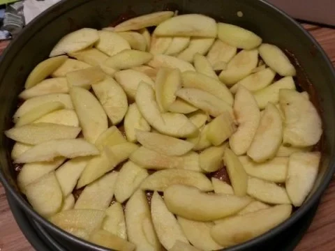 Schoko-Apfelkuchen - Rezept - Bild Nr. 2