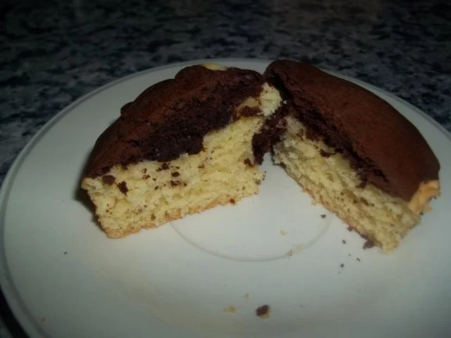 Rezept: Marmor-Muffins Bild Nr. 2 Marmor-Muffins - Rezept - Bild Nr. 2