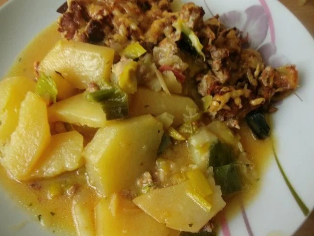 Schichtauflauf......Kartoffel-Porree-Hack - Rezept - Bild Nr. 2