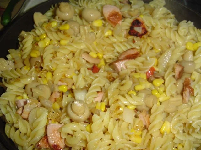 Kunterbunte Nudelpfanne - Rezept - Bild Nr. 6