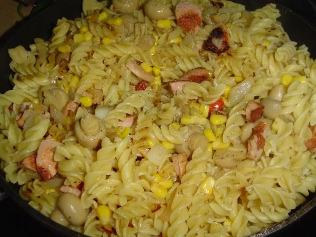 Kunterbunte Nudelpfanne - Rezept - Bild Nr. 7