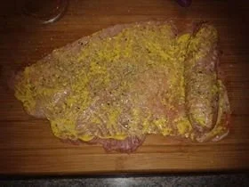 Bratwurst-Roulade mit Lauchgemüse - Rezept - Bild Nr. 2