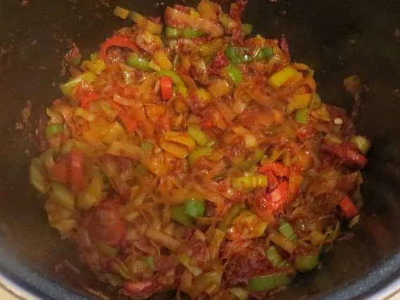 Kochen: Scharfe rote Linsensuppe mit Wurst - Rezept - Bild Nr. 2