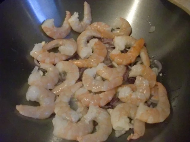 Rezept: Garnelen mit Spinat Bild Nr. 4 Garnelen mit Spinat - Rezept - Bild Nr. 4