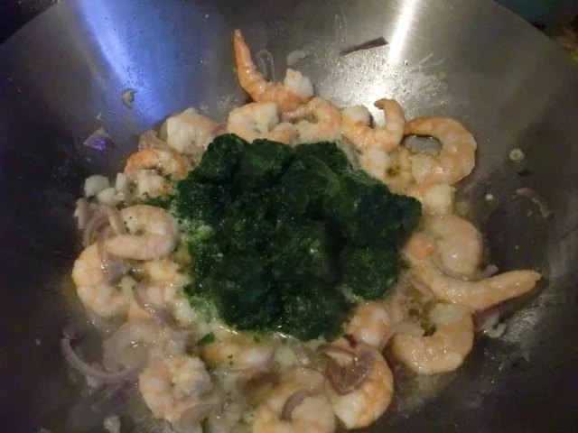 Rezept: Garnelen mit Spinat Bild Nr. 5 Garnelen mit Spinat - Rezept - Bild Nr. 5