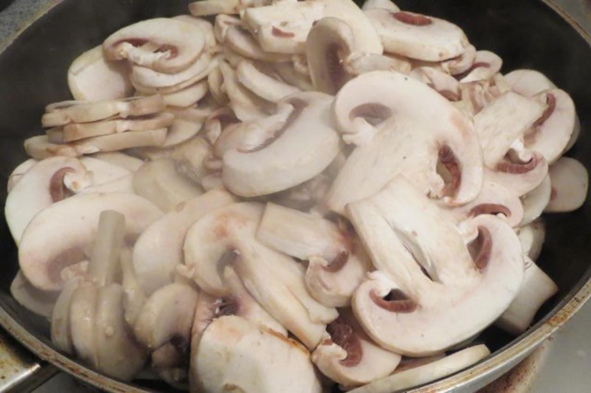 Kochen: Geschnetzeltes mit Champignons, asiatisch angehaucht - Rezept - Bild Nr. 2