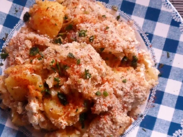 Ofengerichte: Fruchtiger Sauerkraut-Kartoffel-Auflauf mit Nürnberger Würstchen - Rezept - Bild Nr. 18