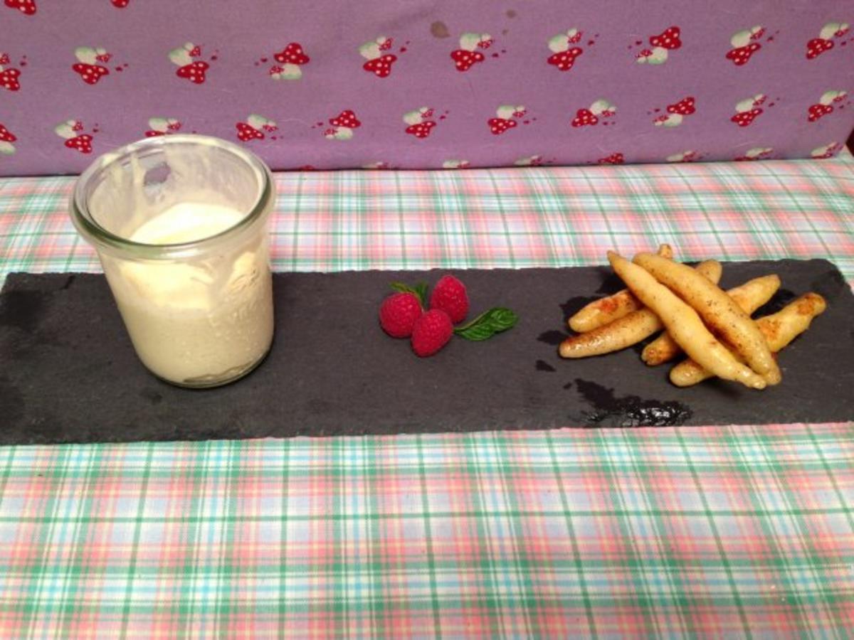 Süße Bubespitzle mit selbst gemachtem Zimteis - einfach - von Das ...