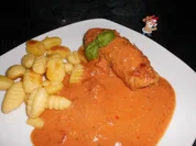 Medterrane Schweineröllchen>> - Rezept