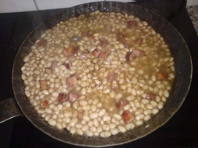 Rezept: Weisse Bohnenpfanne Weisse Bohnenpfanne - Rezept