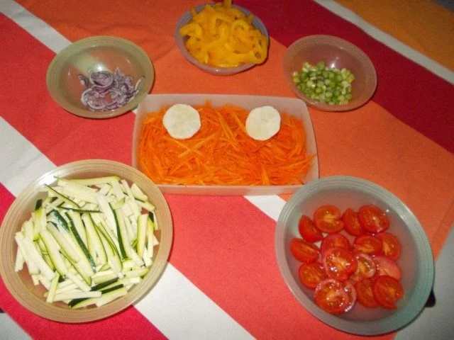 Wildlachsfilet auf Gemüsebett - Rezept - Bild Nr. 3