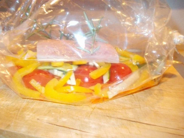 Wildlachsfilet auf Gemüsebett - Rezept - Bild Nr. 5