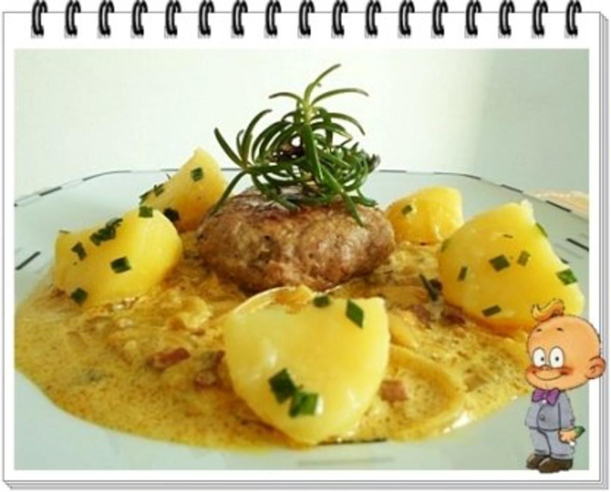 Raffinierte Zwiebel - Currysauce für Frikadellen - Rezept