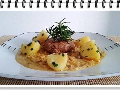 Raffinierte Zwiebel - Currysauce für Frikadellen - Rezept - Bild Nr. 2