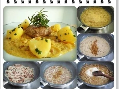 Raffinierte Zwiebel - Currysauce für Frikadellen - Rezept - Bild Nr. 13