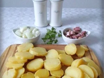 Würzige Bratkartoffeln nach Art des Hauses mit Currywürstchen - Rezept - Bild Nr. 7