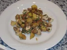 Warmer Kartoffel-Pilz-Salat - Rezept