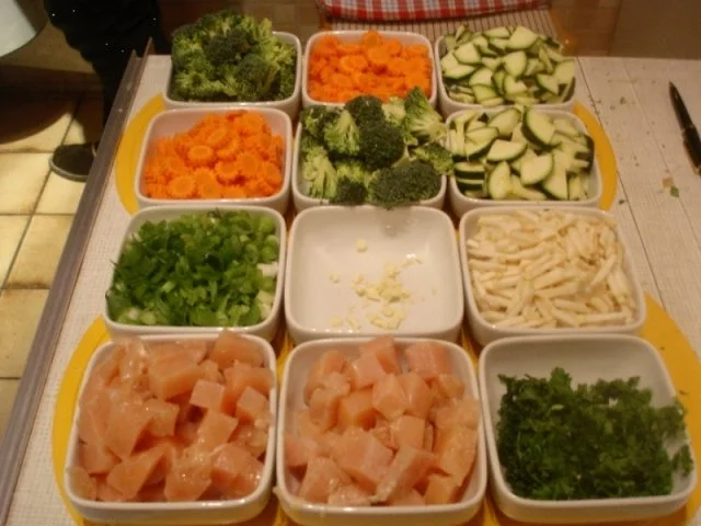 Rezept: Gemüsesuppe mit Hähnchenbrustfilet Bild Nr. 4 Gemüsesuppe mit Hähnchenbrustfilet - Rezept - Bild Nr. 4